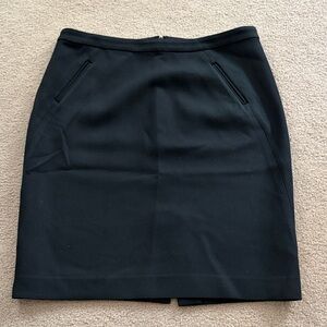 Loft Elegant Black Women's Pencil Skirt